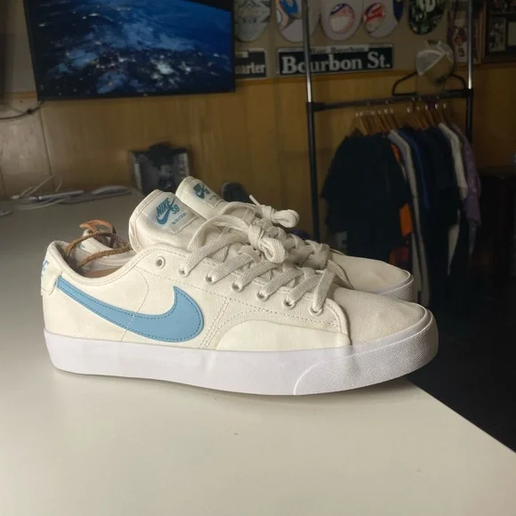 NikeBlazer Court SB 'Phantom Cerulean'. Men's size 11.5 Sneakers